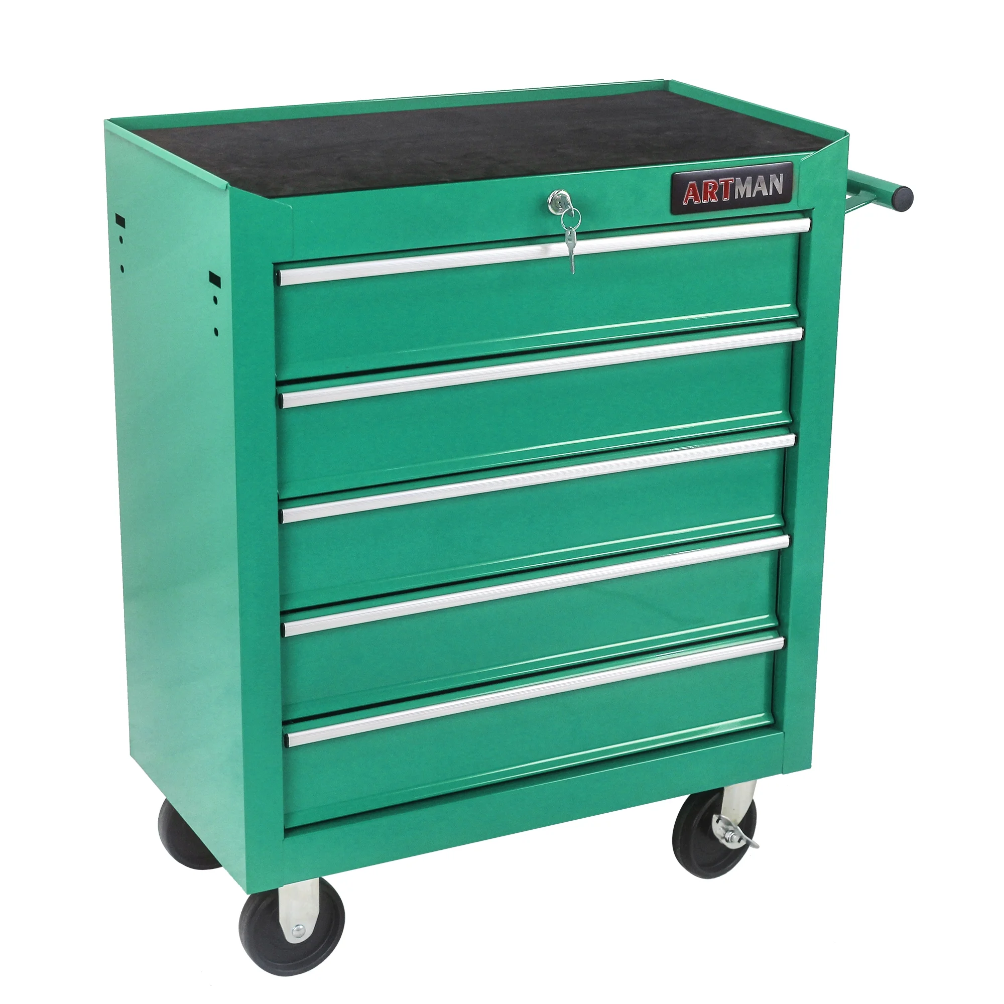 ARTMAN 5 Drawer Rolling Tool Chest, Tool Storage Cabinet with Wheels and Drawers for Garage Warehouse