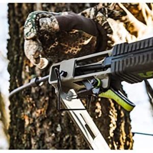 Summit Viper SD Climbing Treestand – Lightweight Aluminum, Foam Padded Seat, 300 lbs Capacity, Includes Safety Harness