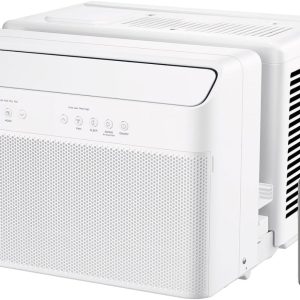Midea 12,000 BTU U-Shaped Smart Inverter Window Air Conditioner Cools up to 550 square feet