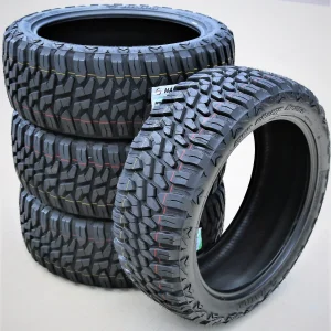 Set of 4 (four) 275/65R20 126/123Q E (10 ply) M/T mud tires