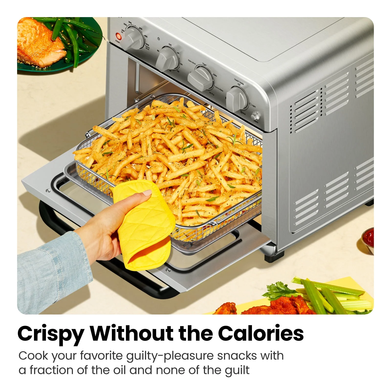 Chefman 18L Toaster Oven Air Fryer
