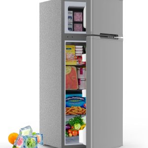 4.5 Cu.Ft Mini Fridge with Freezer 2 Door Compact Refrigerator Small Fridge