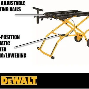 Miter Saw Stand with Wheels – DWX726