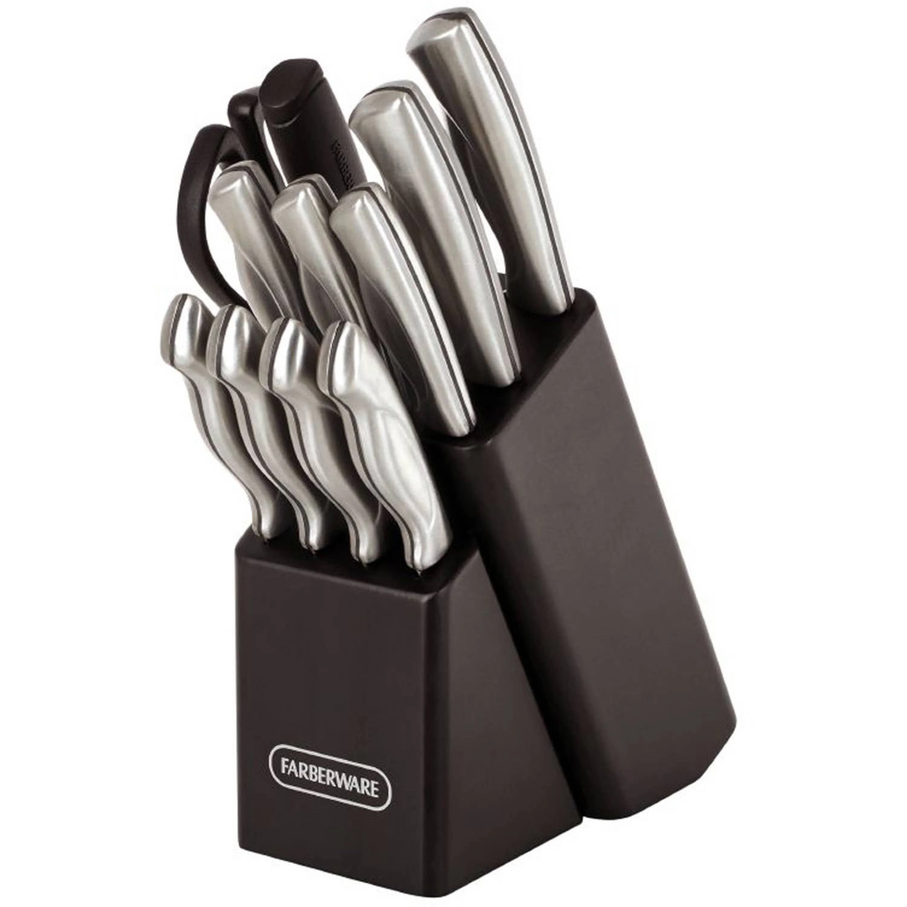 Farberware Classic 22-piece Stamped Stainless Steel Cutlery and Utensil Set