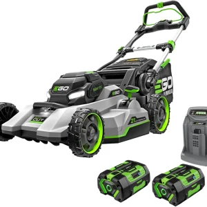 EGO POWER+ Electric Lawn Mower, Self-Propelled Cordless with Select Cut and Touch Drive