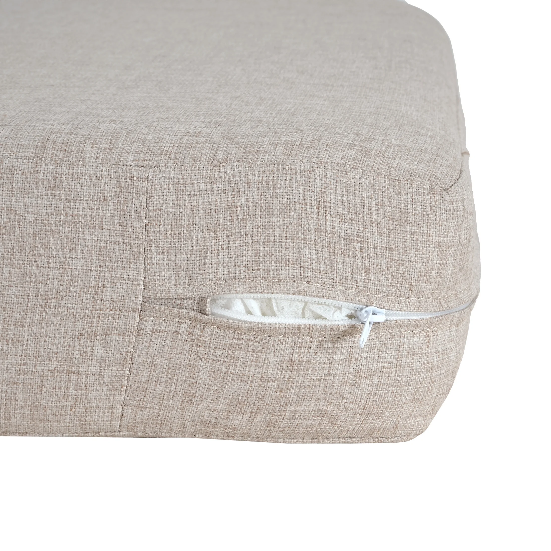 Christopher Knight Home 2-Piece Outdoor Deep Seat Cushion Set, 24"x 24"x 5", Beige