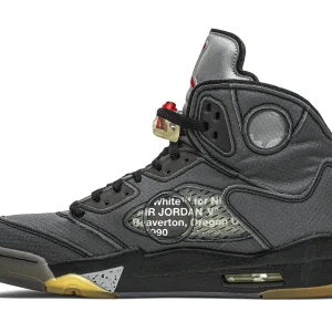 Off-White x Jordan 5 Retro SP 'Muslin'