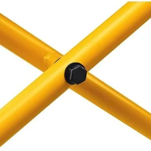 Miter Saw Stand With Wheels (DWX726) Yellow