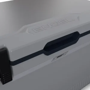 60 QT Ultra-Light Injection Molded Cooler - Ice Chest Keeps Ice up to 7 Days - Large Cooler Includes Wire Basket, Divider and Built-in Bottle Opener