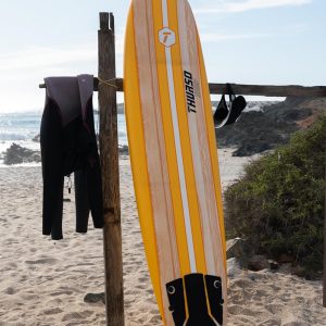 Thurso Surf 7/8 ft Soft Top Foam Beginner Surfboard for Adults and Kids Perfect Longboard for Surfing Beach Fun and Water Sports Lightweight and Durable Modern Design for All Levels of Surfers