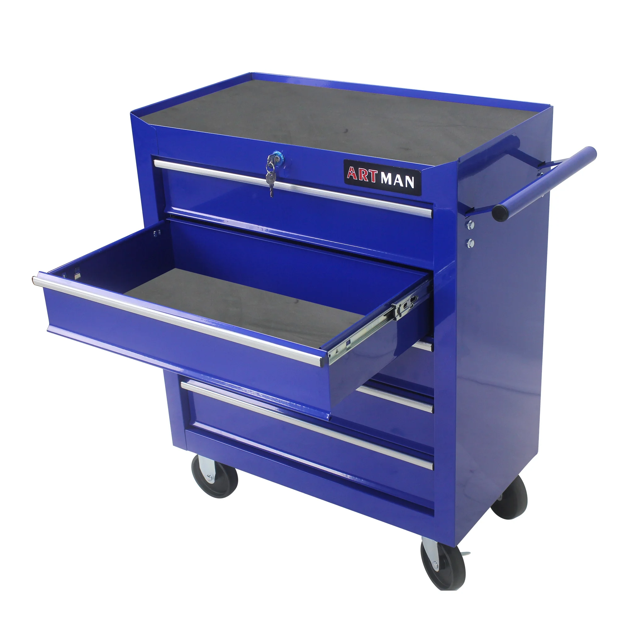 ARTMAN 5 Drawer Rolling Tool Chest, Tool Storage Cabinet with Wheels and Drawers for Garage Warehouse