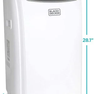 BLACK+DECKER 14,000 BTU Portable Air Conditioner with Heat and Remote Control