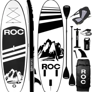 ROC inflatable stand-up paddle board SUP paddle board accessories Anti-slip comfortable deck