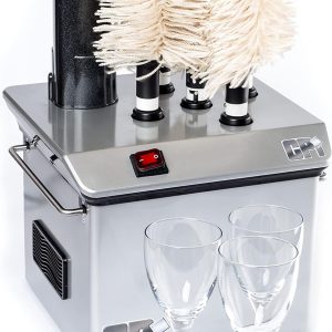 Quick and Easy Way to Polish and Dry Glassware (Black)