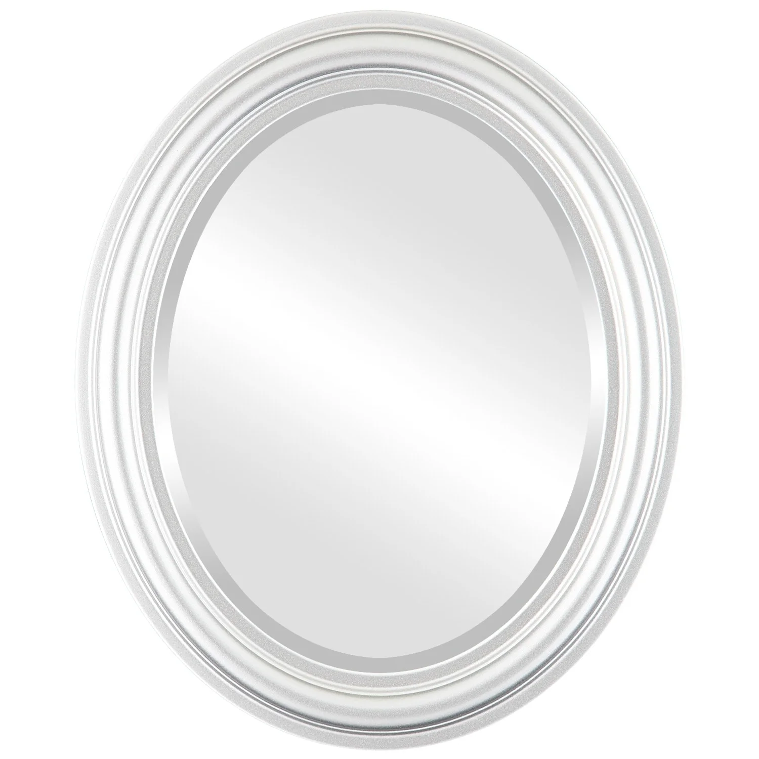 OVALCREST Oval Beveled Wall Mirror for Home Decor - Philadelphia Style