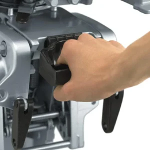 8 HP 4-Stroke Outboard Motor with Throttle Grip and Power Tilt