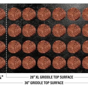Blackstone 3-Burner 28" XL Griddle with Hood in Black