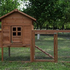 Outdoor 80 inch wooden chicken coop nest box chicken coop poultry pet cage