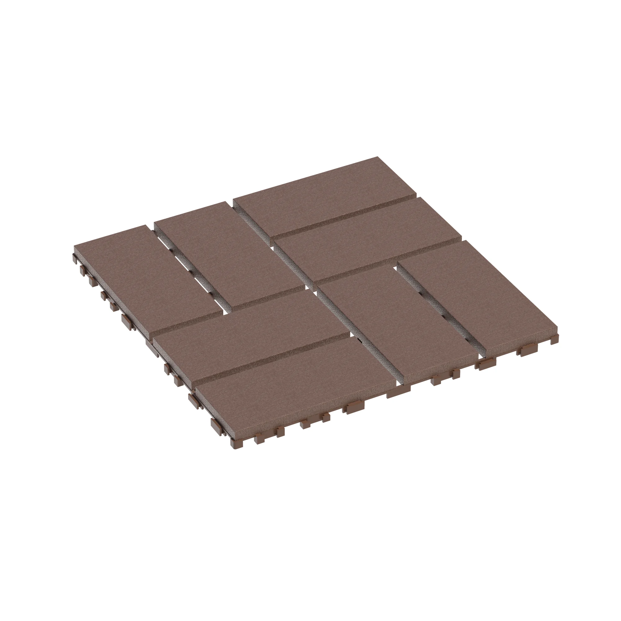 44PCS Plastic Interlocking Deck Tiles,Patio Deck Tiles,12"x12" Square Waterproof Outdoor