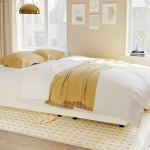 VanAcc Sofa Bed, Sleeper Sofa with Storage Chaise 2 in 1 Pull Out Couch Living Room