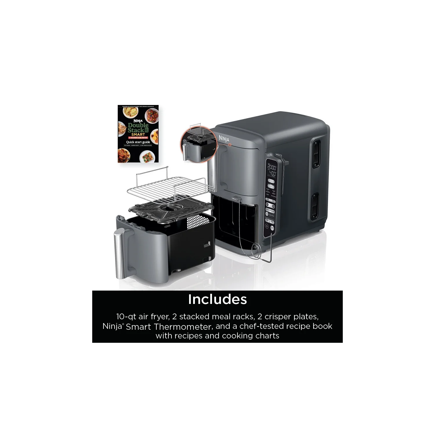 Ninja DoubleStack XL Smart 2-Basket Air Fryer