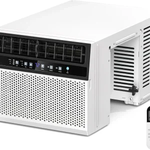 Antarctic Star 12,000 BTU U-Shaped Window Air Conditioner Unit Cools up to 550 Sq.Ft. with 6 Modes 24H Timer, Ultra Quiet Window AC Units