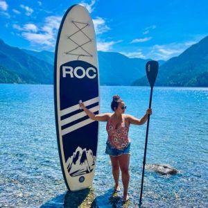 ROC inflatable stand-up paddle board SUP paddle board accessories Anti-slip comfortable deck