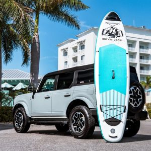 ROC inflatable stand-up paddle board SUP paddle board accessories Anti-slip comfortable deck