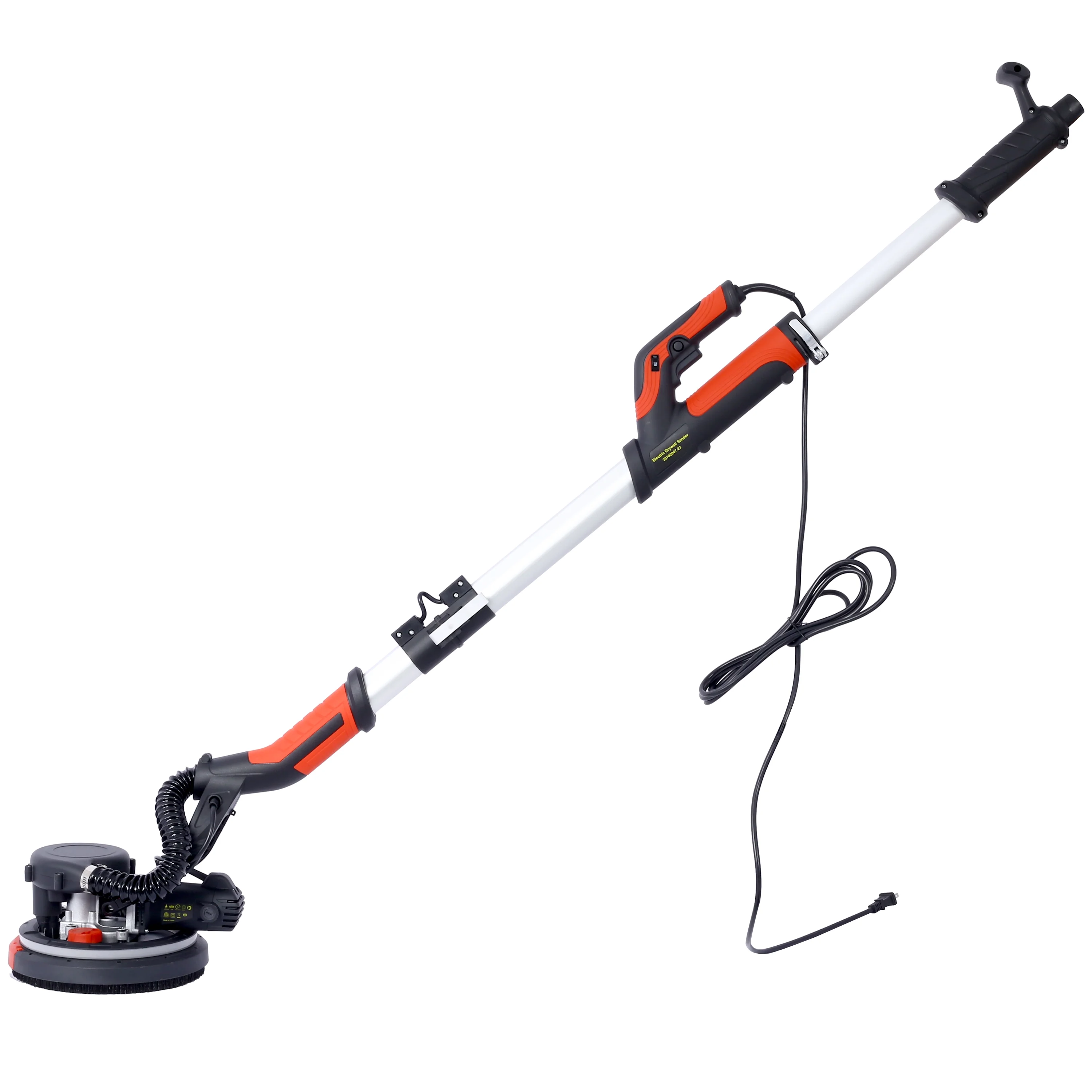 Faitaliicy Drywall Sander Vacuum Dust Collection Wall Sander With Foldable Handle 6.5A 780W Electric Drywall Sander With Variable Speed 900-1800RPM LED Light