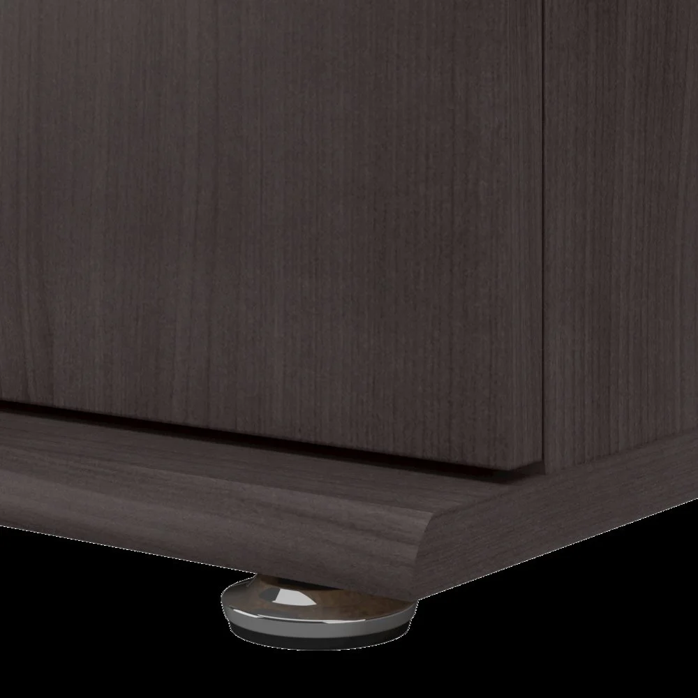 Universal Narrow Clothing Storage Cabinet in Platinum Gray - Engineered Wood