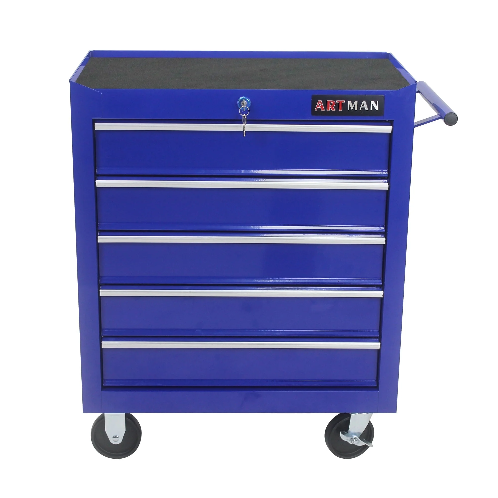 ARTMAN 5 Drawer Rolling Tool Chest, Tool Storage Cabinet with Wheels and Drawers for Garage Warehouse