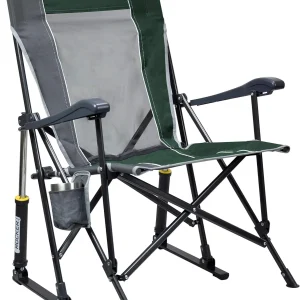 GCI Outdoor Sunshade Rocker Outdoor Rocking Chair with Canopy