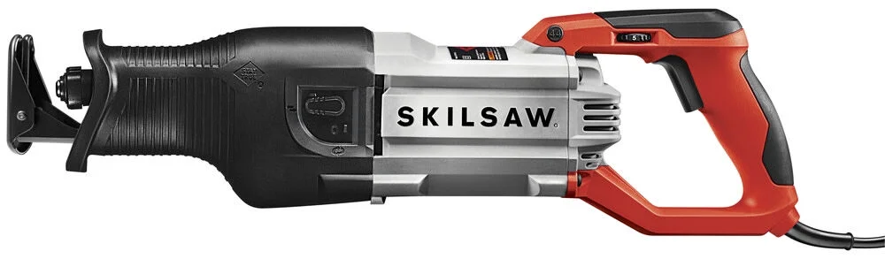 Skilsaw SPT44-10 15 Amp Corded 1-1/4 Inch Stroke Heavy Duty Reciprocating Saw