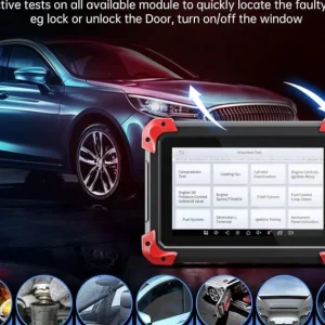 MS909 Automotive Scanner with ECU Coding, Active Tests, All System Scan, 36+ Resets, Android 10, 3-Year Updates
