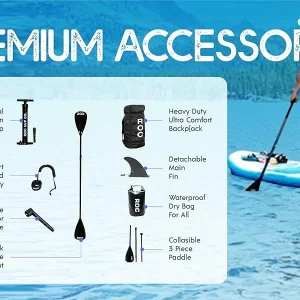 Roc Inflatable Stand Up Paddle Boards 10 ft 6 in