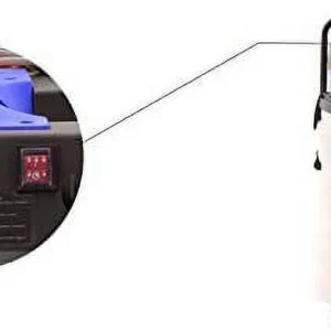 Farag Janitorial 24 Gallon, Wet/Dry Vacuum Cleaner, White with Accessories Included