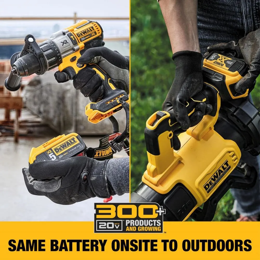 DW 20V MAX Cordless Battery Powered String Trimmer & Leaf Blower Combo