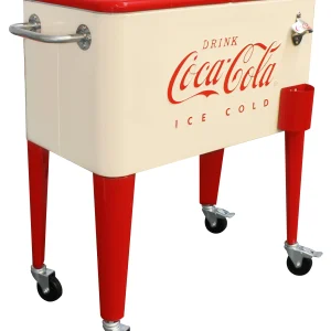 Leigh Country Licensed Coca-Cola Series CP 98111 Metal 60 Qt Outdoor Patio Cooler