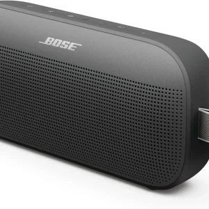 Bose SoundLink Flex Portable Bluetooth Speaker (2nd Gen), Portable Outdoor Speaker with Hi-Fi Audio, Up to 12 Hours Battery Life, Waterproof and Dustproof