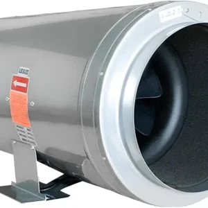 12 Inch Inline Duct Fan,1880 CFM Inline Fan Duct Fan Constant Speed, ETL Listed, Ventilation Exhaust Fan for Heating Cooling Booster, Grow Tents, Hydroponics