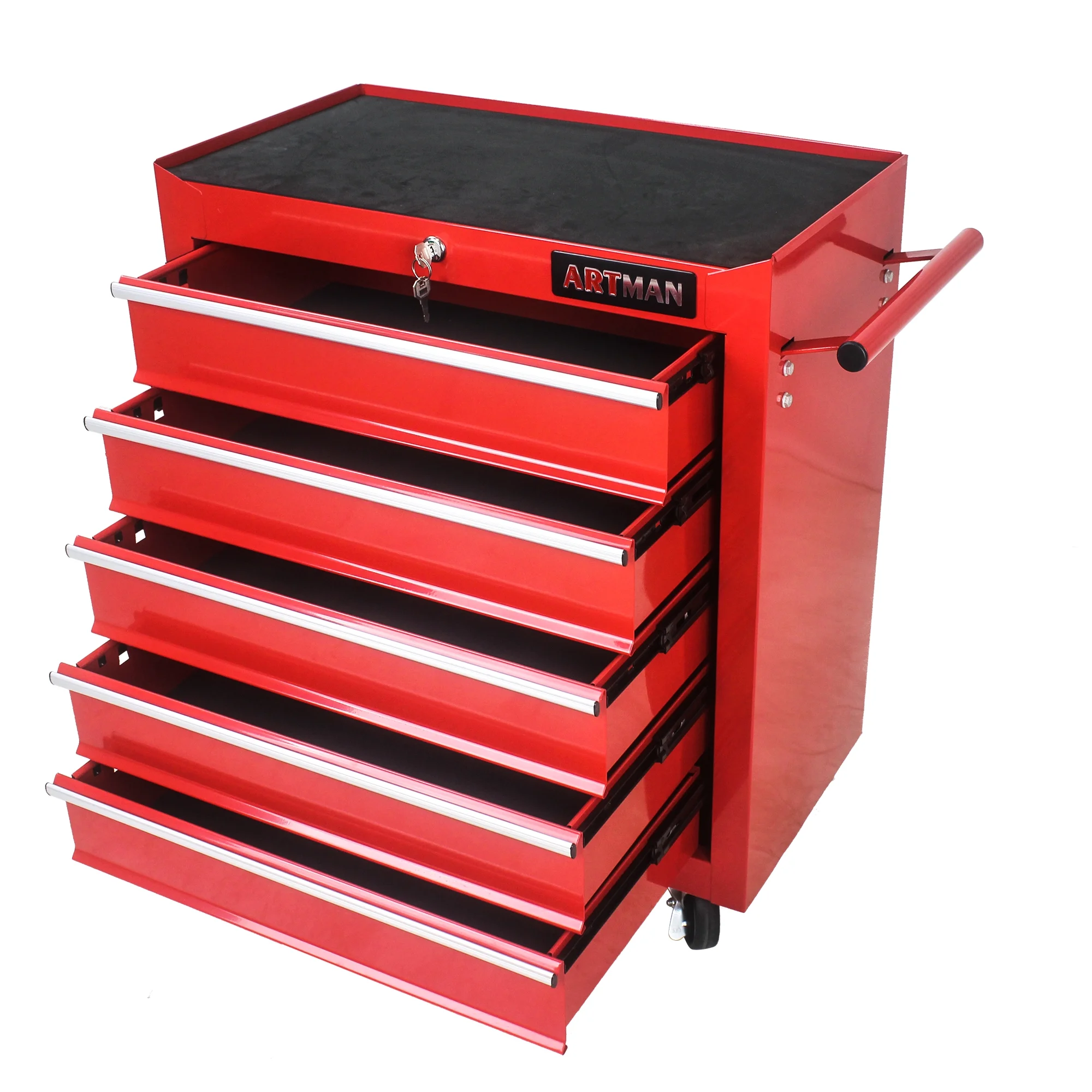 ARTMAN 5 Drawer Rolling Tool Chest, Tool Storage Cabinet with Wheels and Drawers for Garage Warehouse