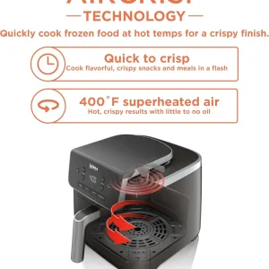Ninja Air Fryer Pro XL 6-in-1 with 6.5 QT Capacity Max Crisp Air Fry Air Roast Bake