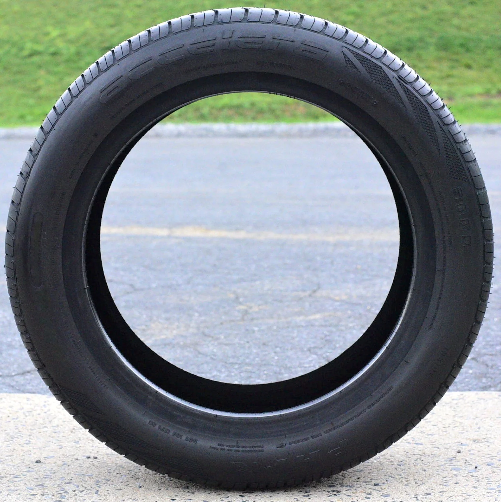 A pair of 2(2) 225/40R20 101W XL AS A/S performance tires