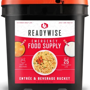 ReadyWise Emergency Food Supply, 120 Serving Entree and Beverage