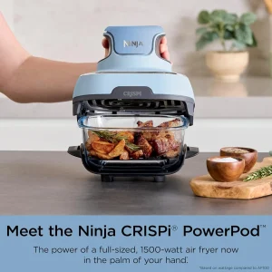 Ninja Crispi 4-in-1 Portable Glass Air Fryer Cooking System