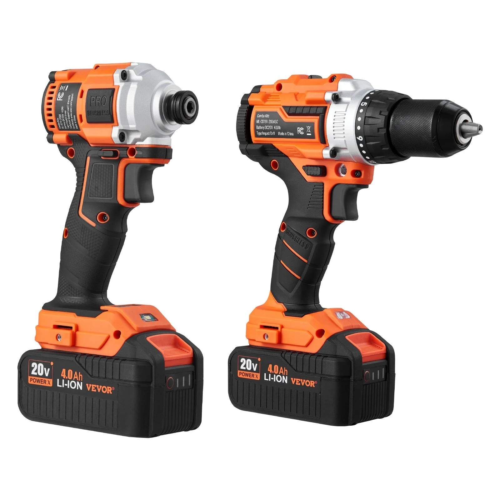 Tool Combo Kit Max 20V Cordless 2-Tool Power Combo Kit with 4.0 Ah Battery -C Home & Workshop Use