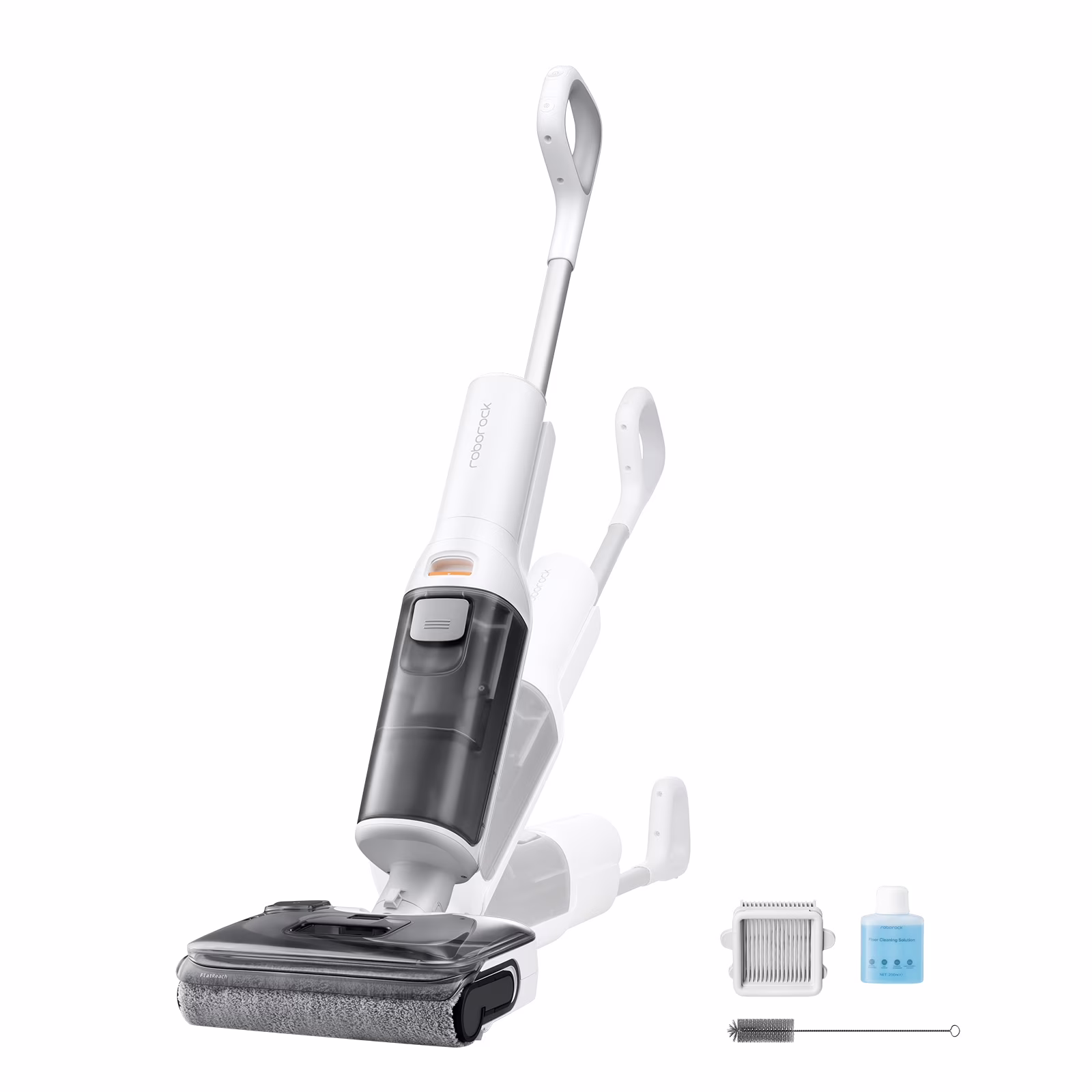 Roborock F25 GT Vacuum Mop All in One, Wet Dry Vacuum Cleaner Cordless, 20000Pa Floor Cleaner Machine for Tile Hardwood Wood Vinyl Floor, Edge to Edge Self Cleaning Electric Mop with 180- Lie-Flat