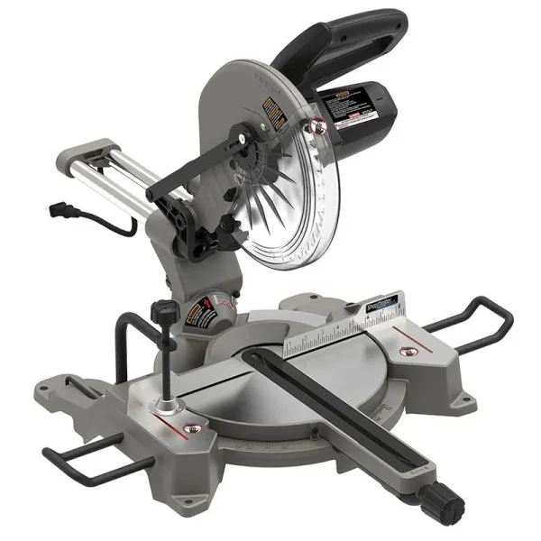 Power Equipment Corporation S26263L 10 In Slide Miter Saw wLaser 2018