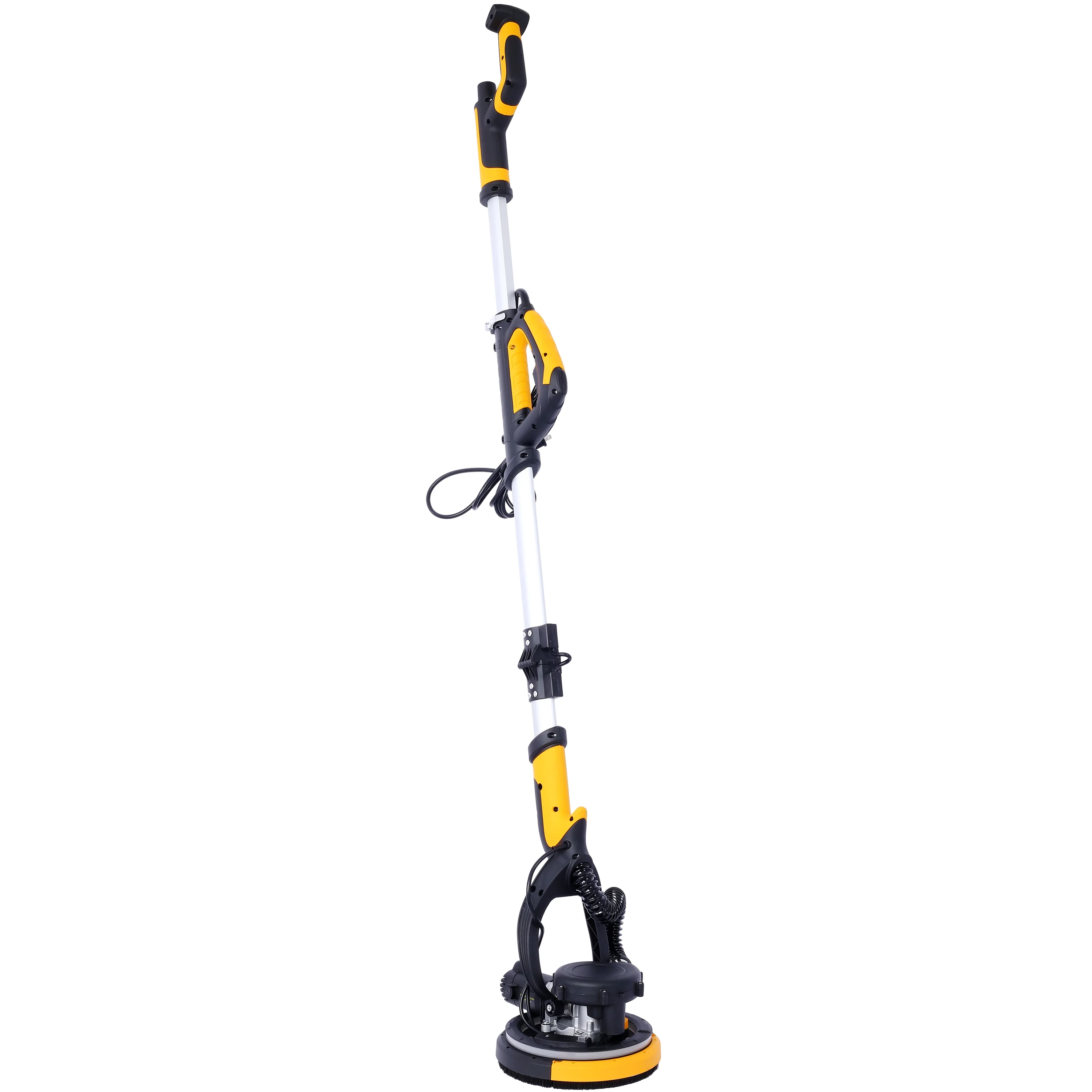 Faitaliicy Drywall Sander Vacuum Dust Collection Wall Sander With Foldable Handle 6.5A 780W Electric Drywall Sander With Variable Speed 900-1800RPM LED Light