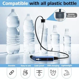Orca Portable Travel Bidet Bottle Handheld Personal Sprayer, Electric Travel Bidet Camping Bathroom Personal Hygiene Cleaning Baby Care Toilet Sprayer Cleaning